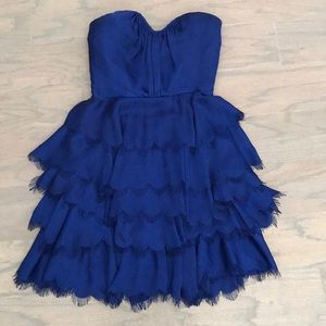 Rebecca Taylor Blue Dress